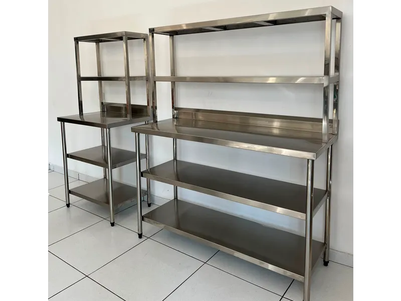 Prateleiras Industriais Inox 