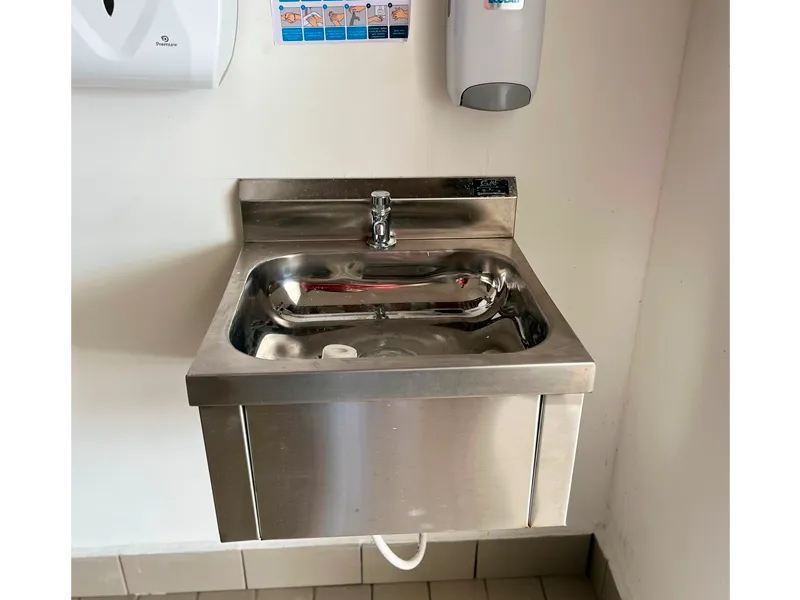 Lavatório Industrial Inox de Parede